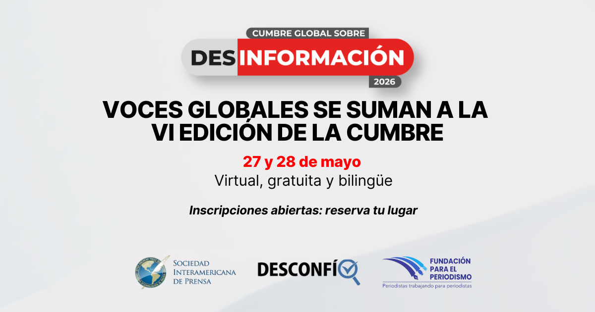 VI Cumbre Global sobre Desinformación