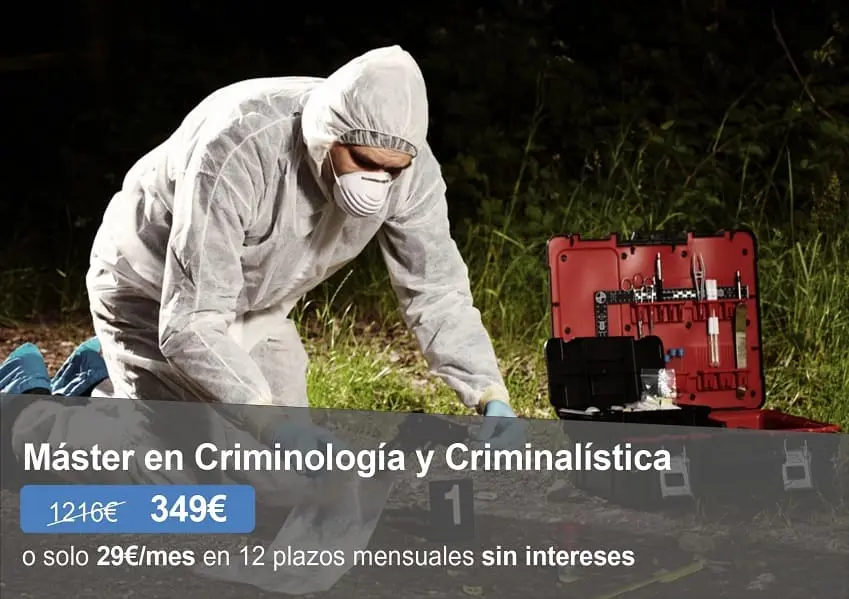 Máster en Criminología y Criminalística