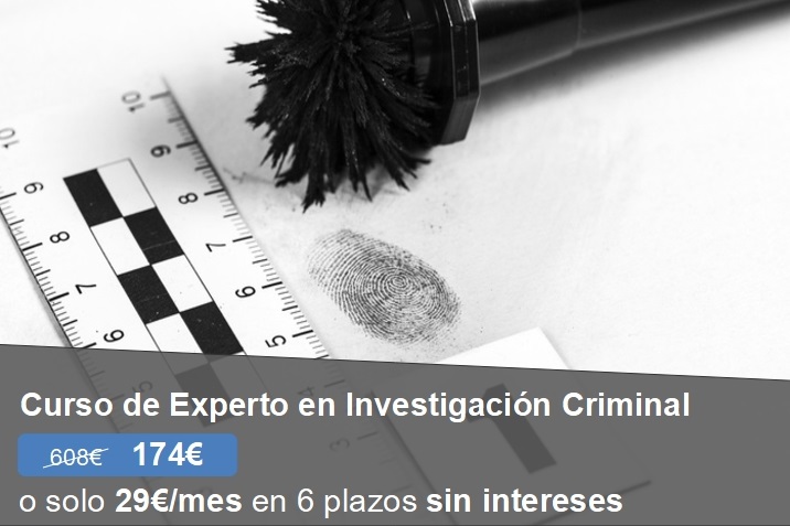 Curso de Experto en Investigación Criminal