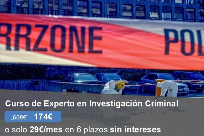 Curso de Experto en Investigación Criminal