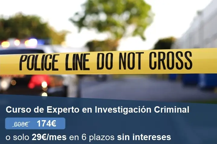 Curso de Experto en Investigación Criminal