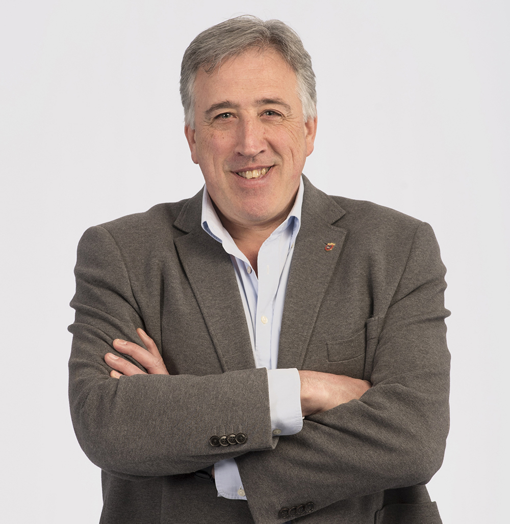 GAUR GUREKIN SOLASEAN… Joseba Asiron, ANIMSAko presidentea