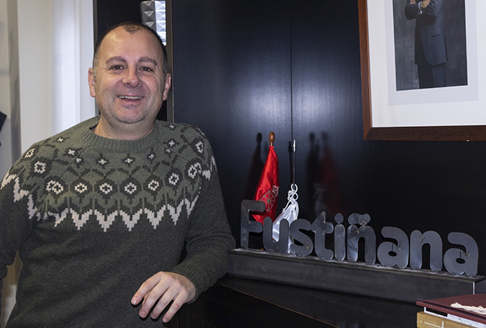 GUREKIN SOLASEAN… Sergio Vitas Aguirre, Fustiñanako alkatea