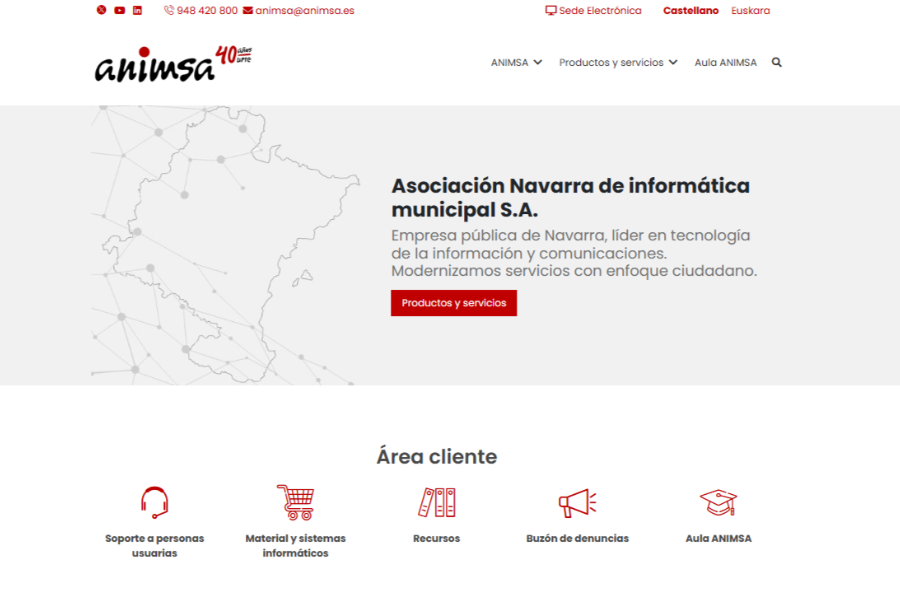 ANIMSA estrena nueva página web