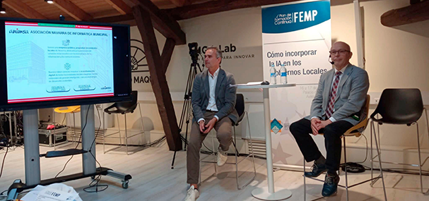 ANIMSA da a conocer sus proyectos relacionados con IA en unas jornadas de la FEMP