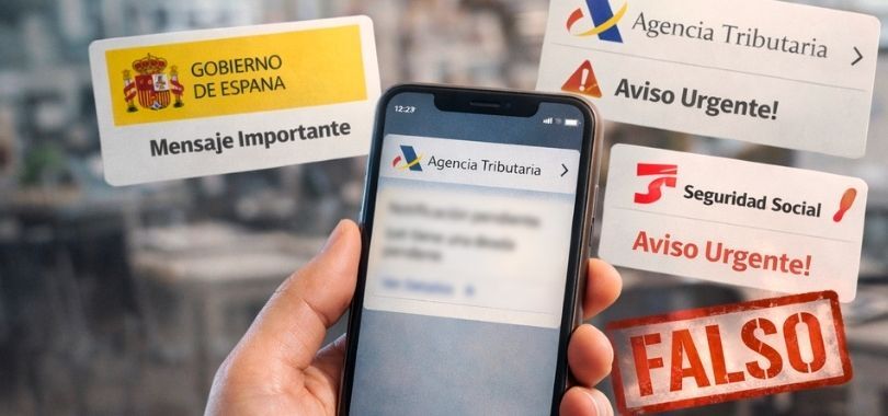 TE AYUDAMOS CON… Las notificaciones falsas que suplantan a organismos oficiales