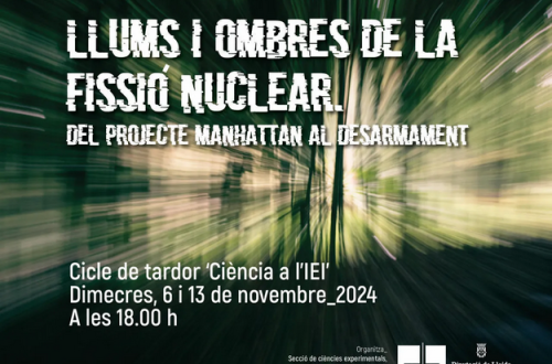 Cartel del primer encuentro de la Alianza por el Desarme Nuclear, titulado 