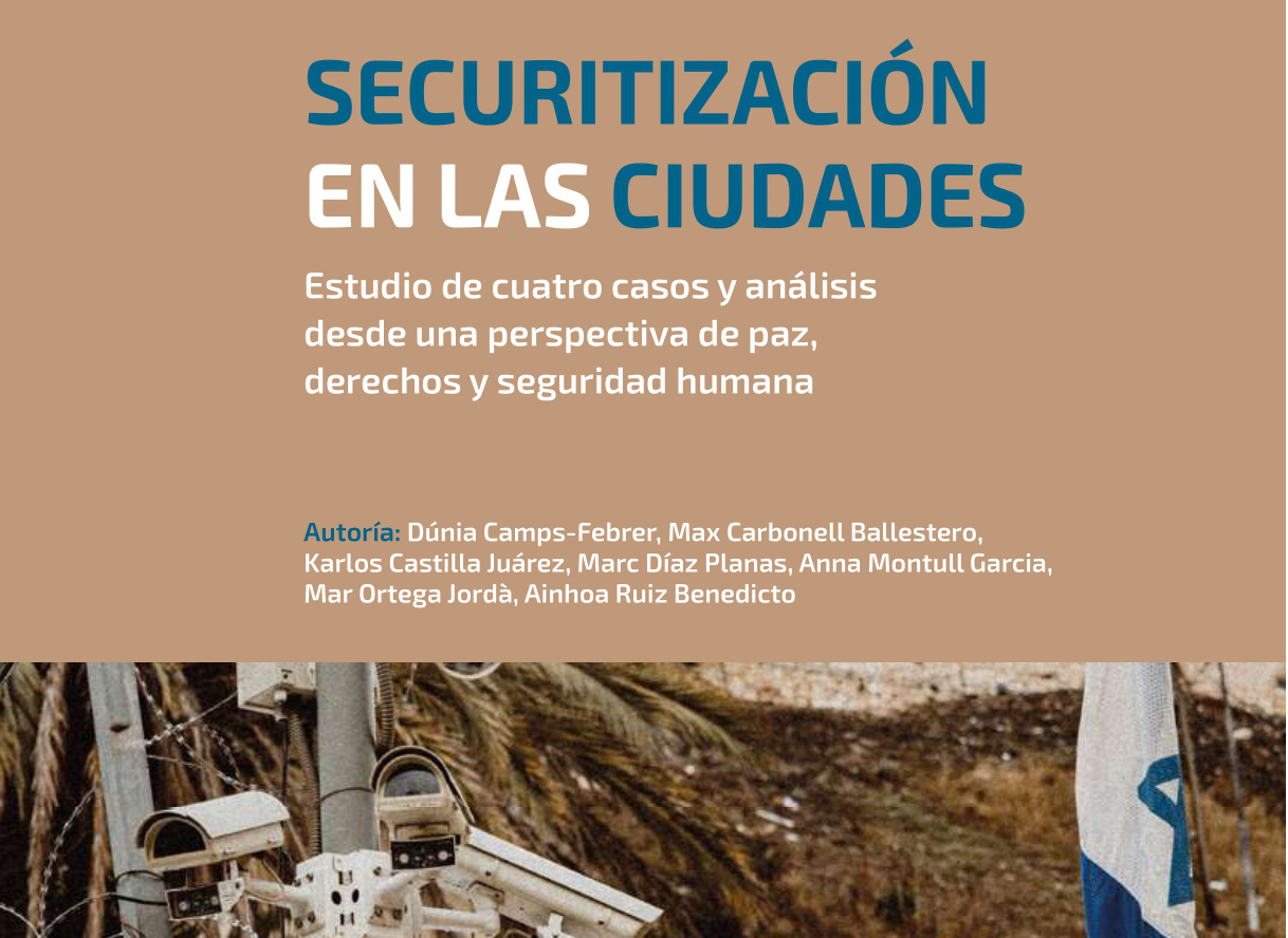 Cartel del primer encuentro de la Alianza por el Desarme Nuclear, titulado 