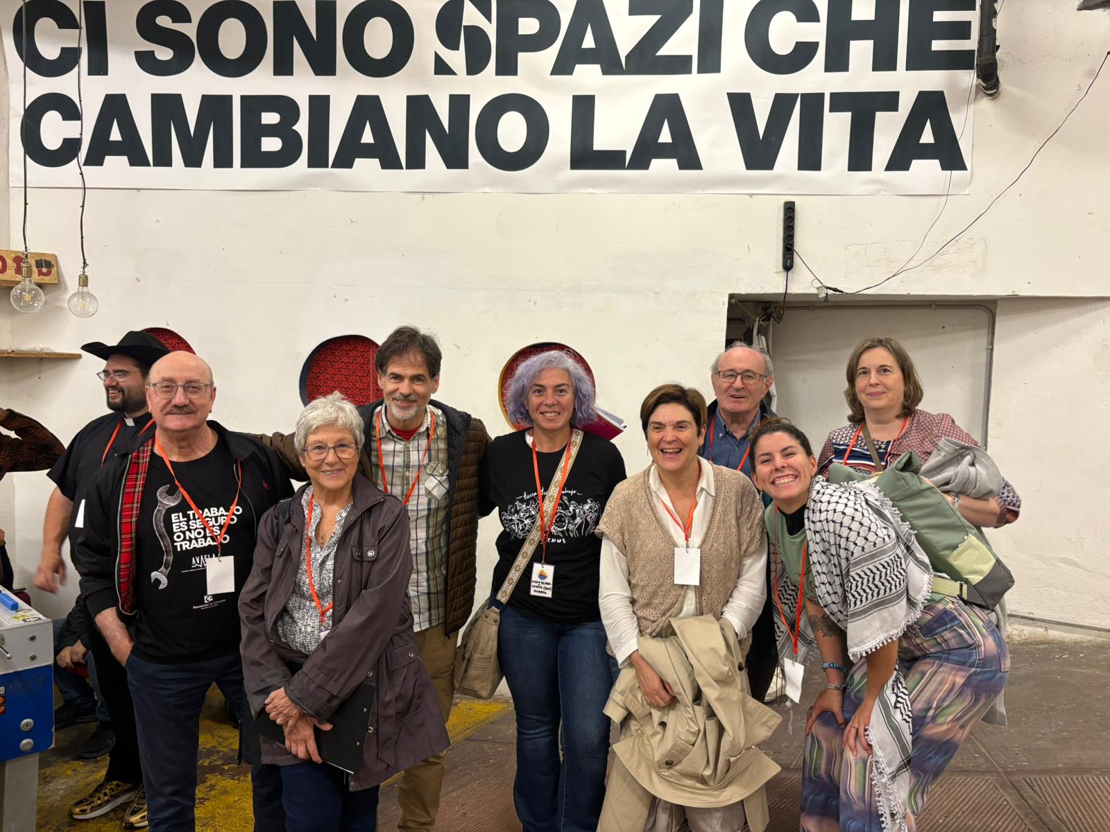 Delegación española en el Encuentro Mundial de Movimientos Populares en Roma Delegación española en al Encuentro Mundial de Movimientos Populares