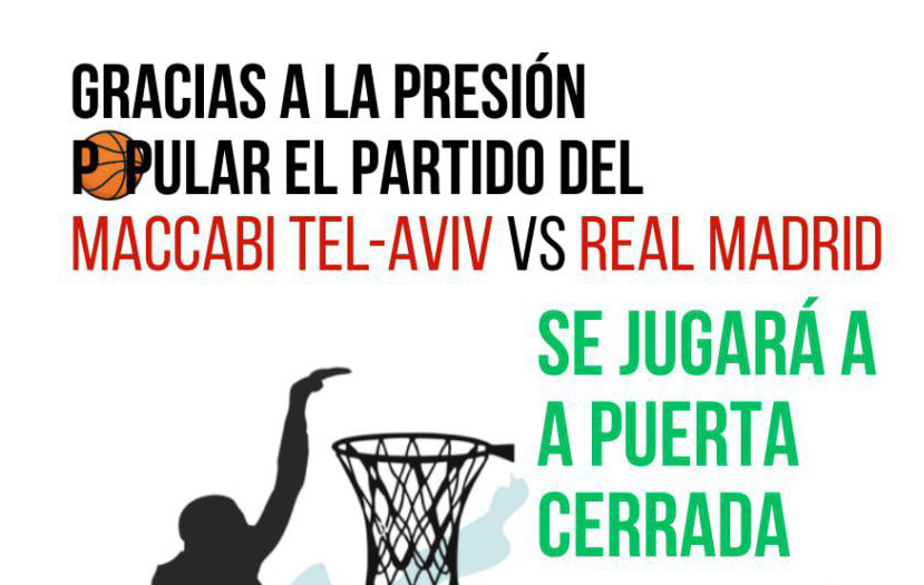 El deporte no puede ser neutral ante el genocidio