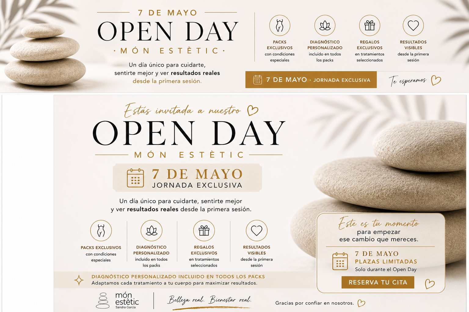 Món Estètic Open Day Banner