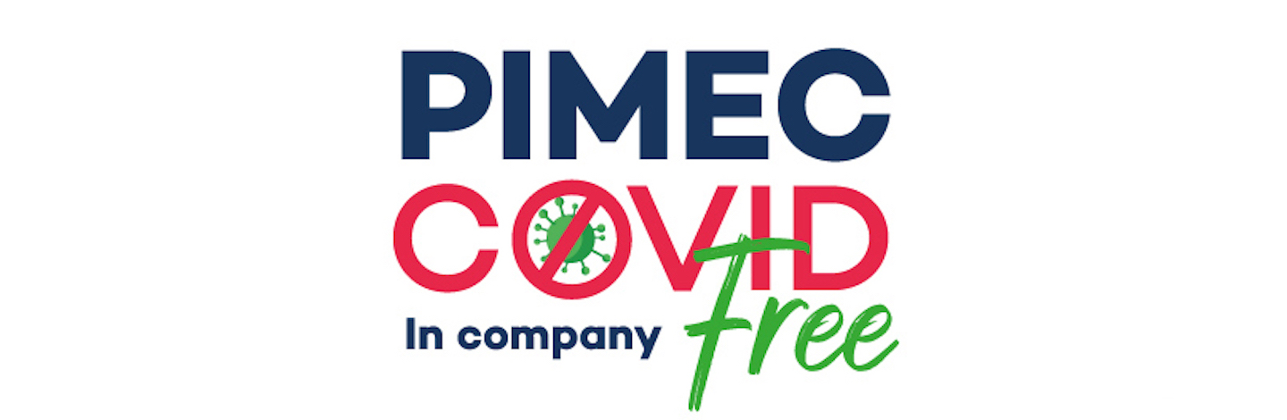 Logo de PIMEC COVID FREE para test de antígenos