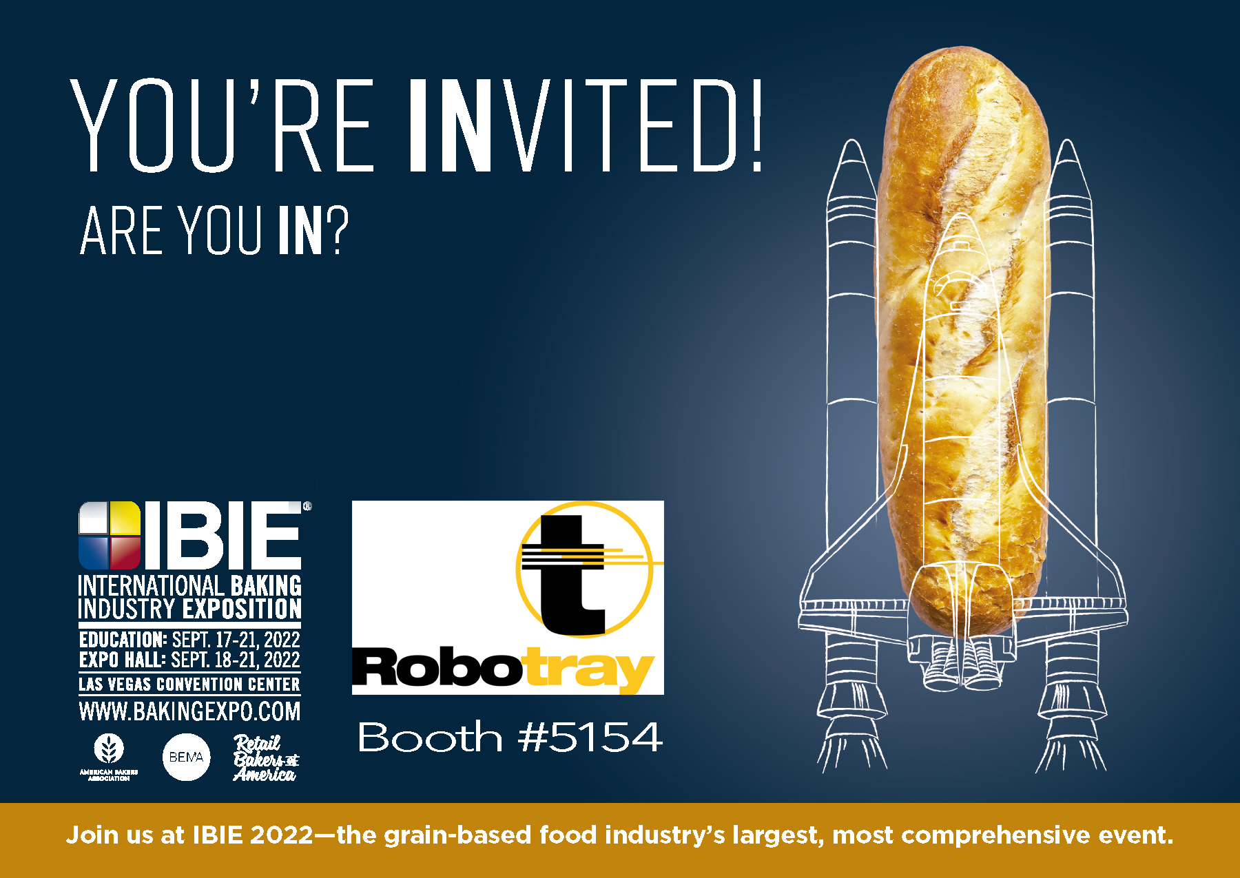 ROBOTRAY @ IBIE 2022 Las Vegas - Booth #5154 - Robotray Automation